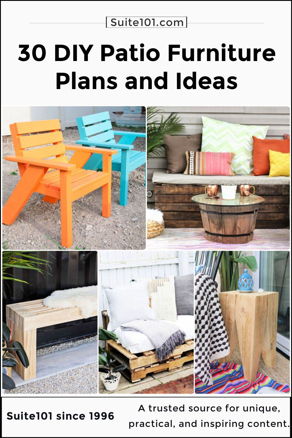 Diy Patio Furniture Plans And Ideas For Cozy Outdoor