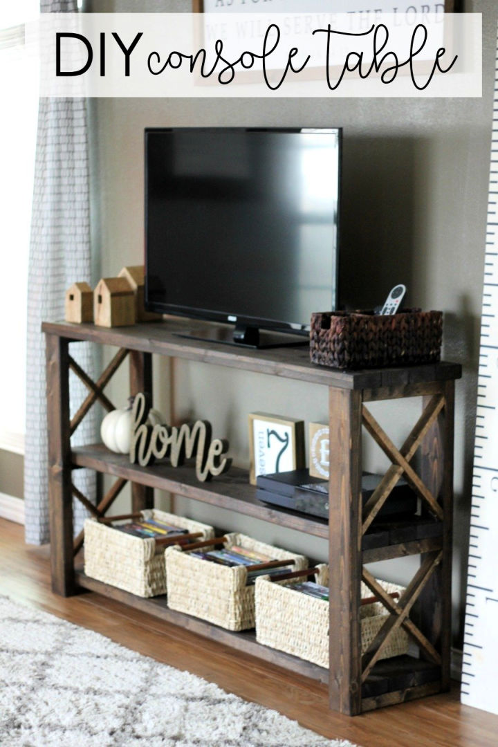 30 Free DIY Entry Table Plans and Ideas Suite 101