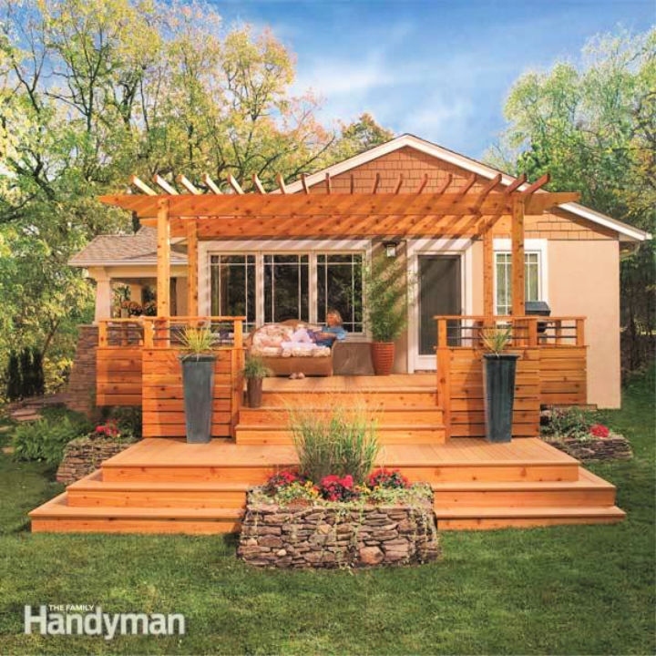 40 Free DIY Deck Plans and Design Ideas on a Budget