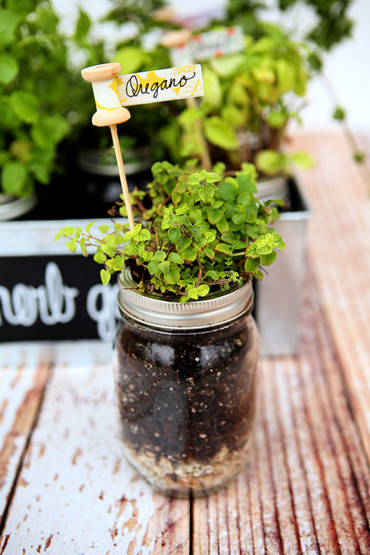 25 DIY Mason Jar Herb Garden Ideas Suite 101
