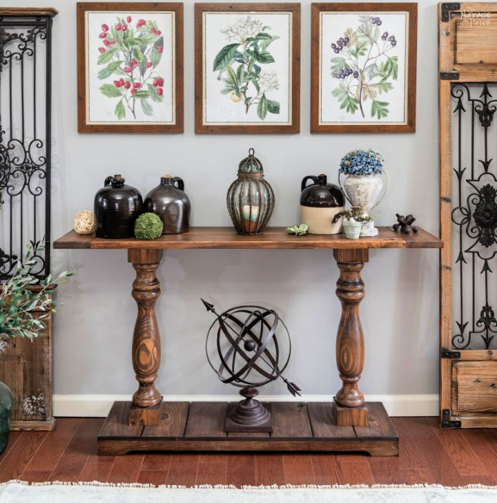 30 Free DIY Entry Table Plans and Ideas Suite 101