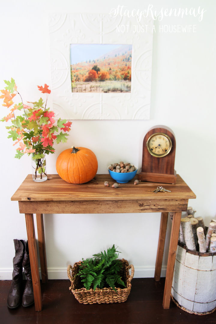 30 Free DIY Entry Table Plans and Ideas Suite 101
