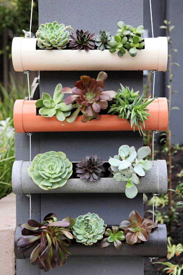 25 DIY PVC Pipe Garden Ideas PVC Pipe Planters Suite 101