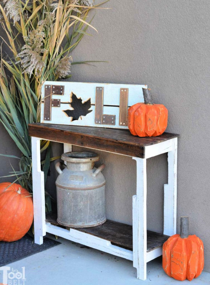 30 Free DIY Entry Table Plans and Ideas Suite 101