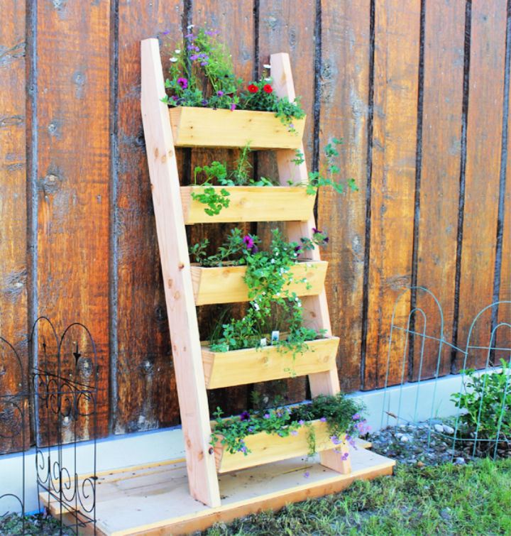 20 Beautiful DIY Ladder Plant Stand Ideas Suite 101