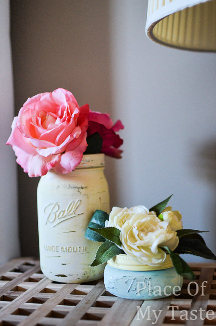 30 DIY Mason Jar Vase Ideas for Decoration Suite 101