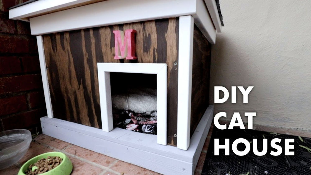 15 Diy Outdoor Cat House Plans For Feline Shelter