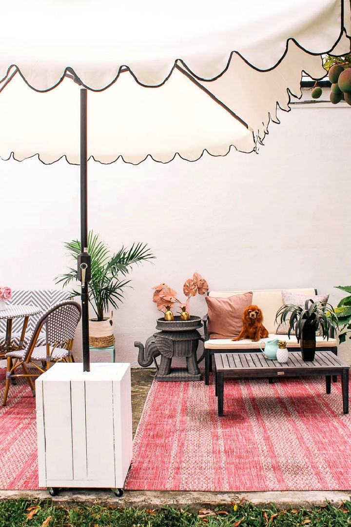 15 Easy DIY Umbrella Stand Ideas and BasePlans