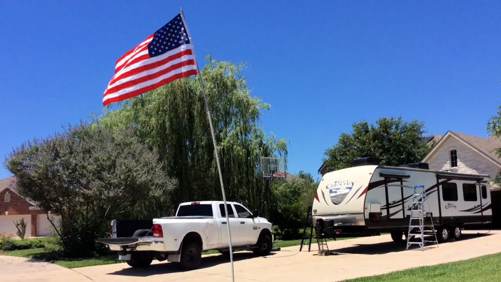 20 Homemade DIY Flagpole Plans and Ideas Suite 101