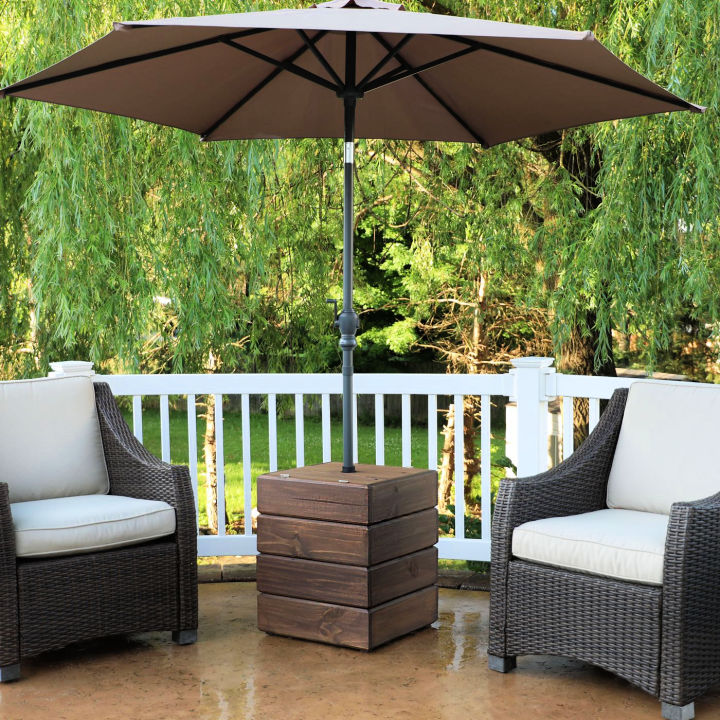 15 Easy DIY Umbrella Stand Ideas and BasePlans