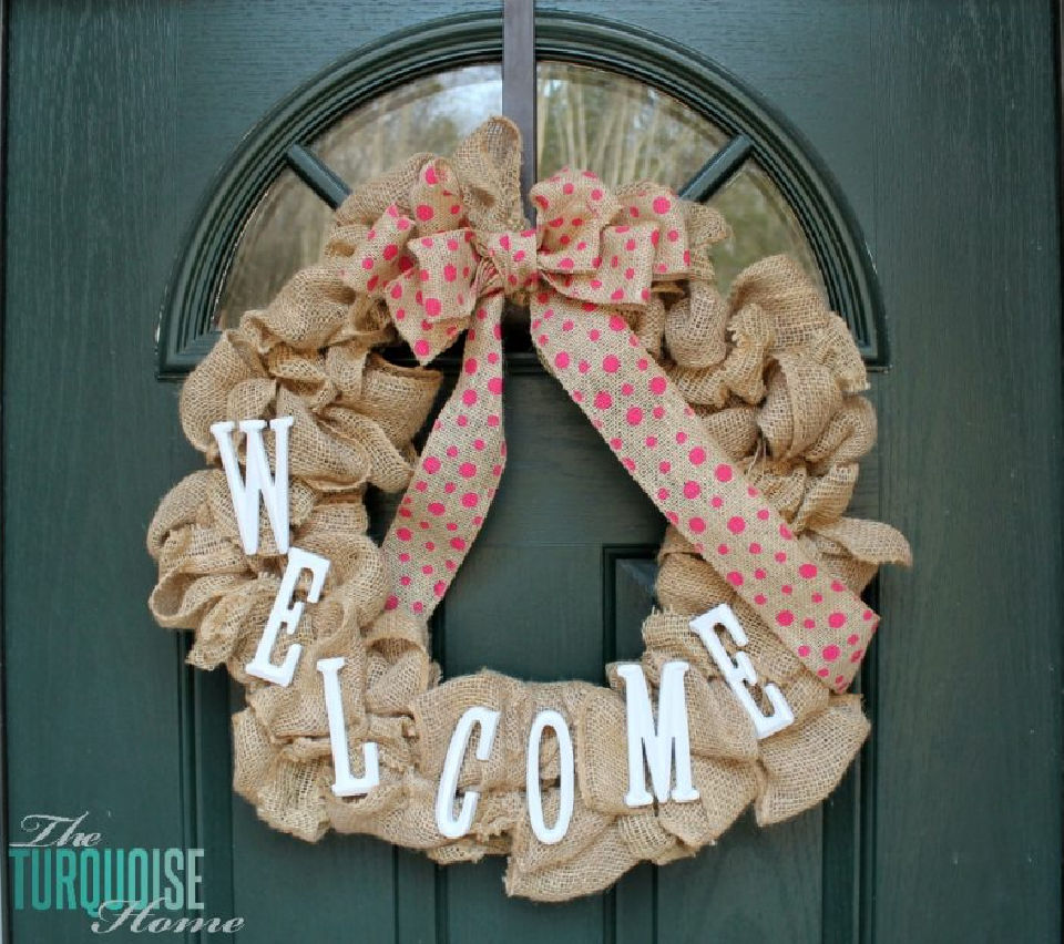 25 Easy Diy Burlap Wreath Ideas To Make Your Own 5440