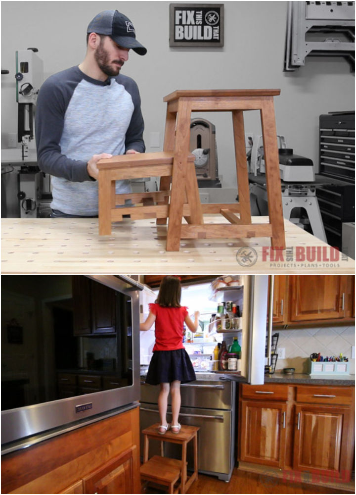 20 Free DIY Step Stool Plans - Suite 101