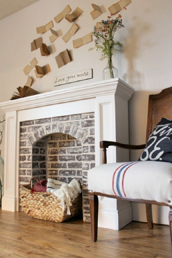 25 DIY Faux Fireplace Ideas: Build Your Own Fake Fireplace - Suite 101