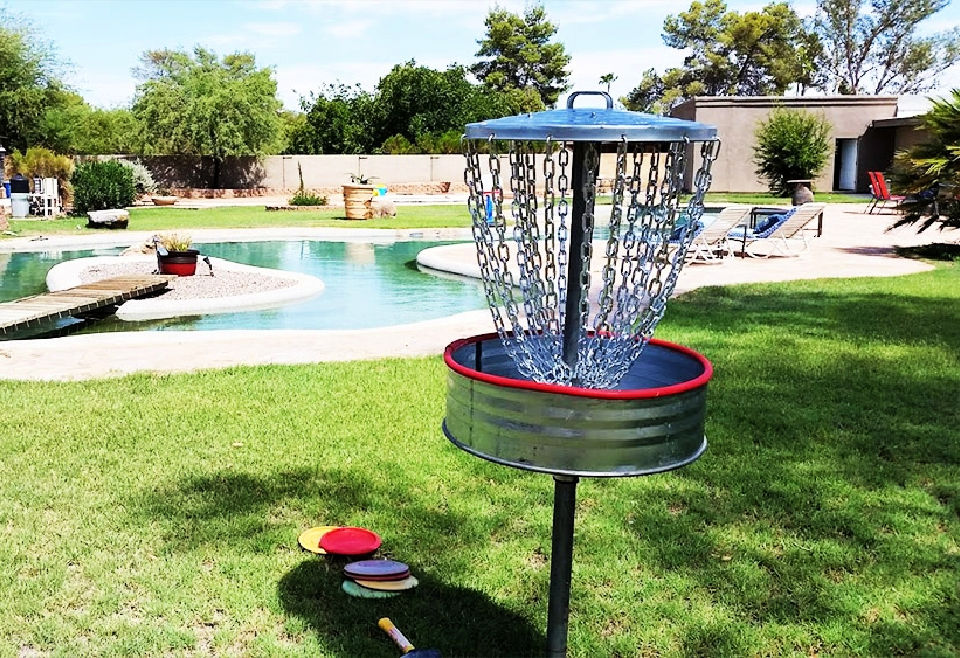 20 Homemade DIY Disc Golf Basket Ideas Suite 101