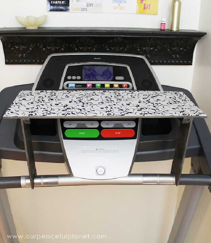 20 Homemade DIY Treadmill Desk Ideas - Suite 101