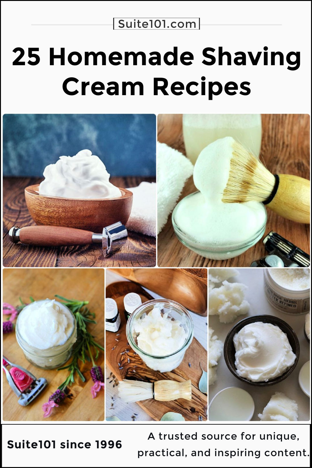 25 Homemade DIY Shaving Cream Recipes Suite 101