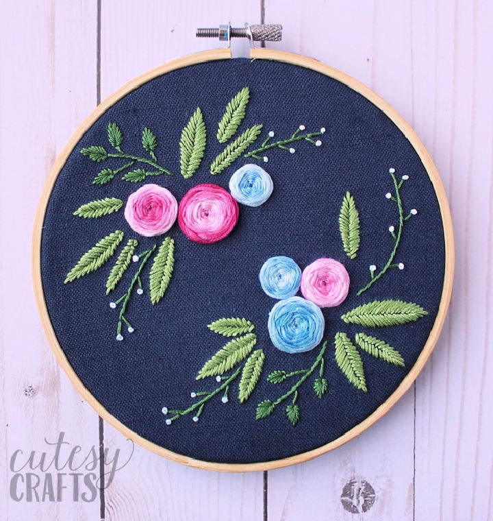 20 Free Flower Embroidery Patterns and Designs