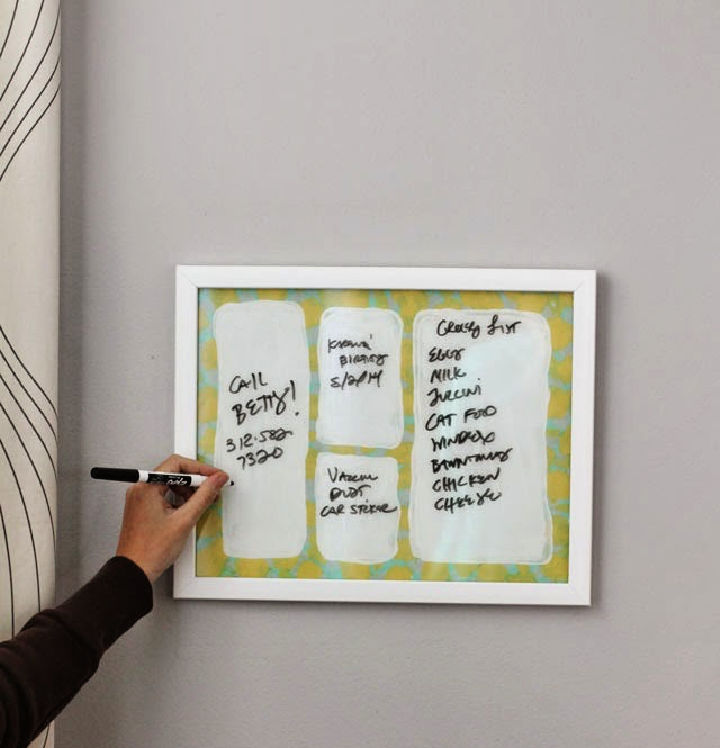 35 Cheap DIY Dry Erase Board Ideas to Make Suite 101