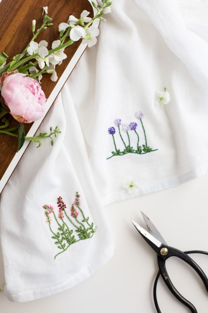 20 Free Flower Embroidery Patterns and Designs