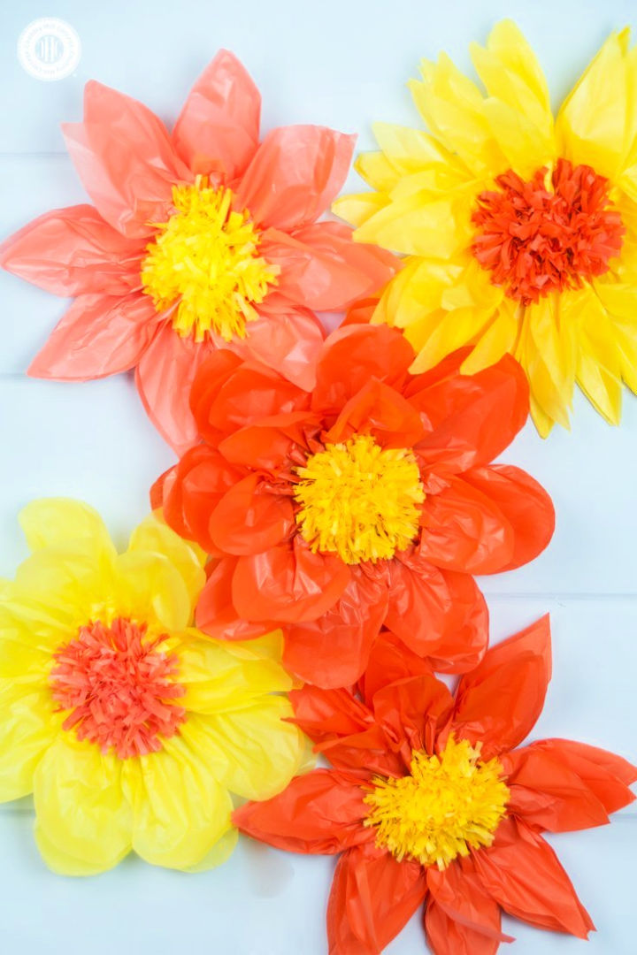 20 Diy Tissue Paper Decorations Make Your Party Pop