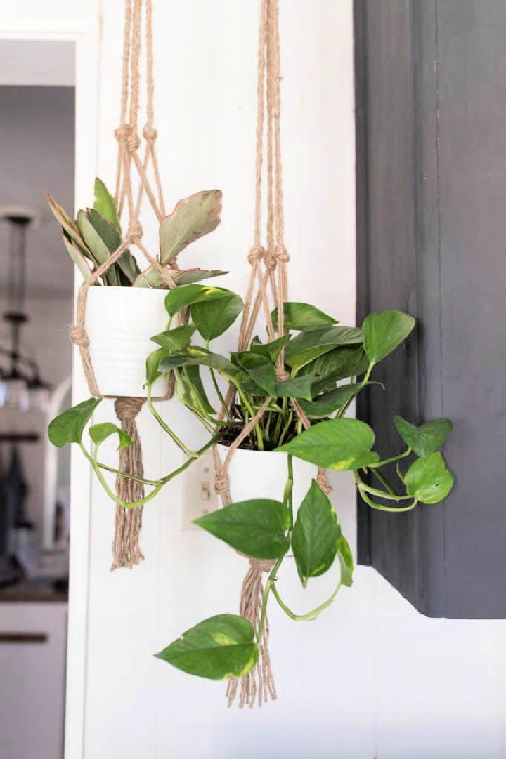 35 Easy DIY Macrame Plant Hanger Patterns to Make