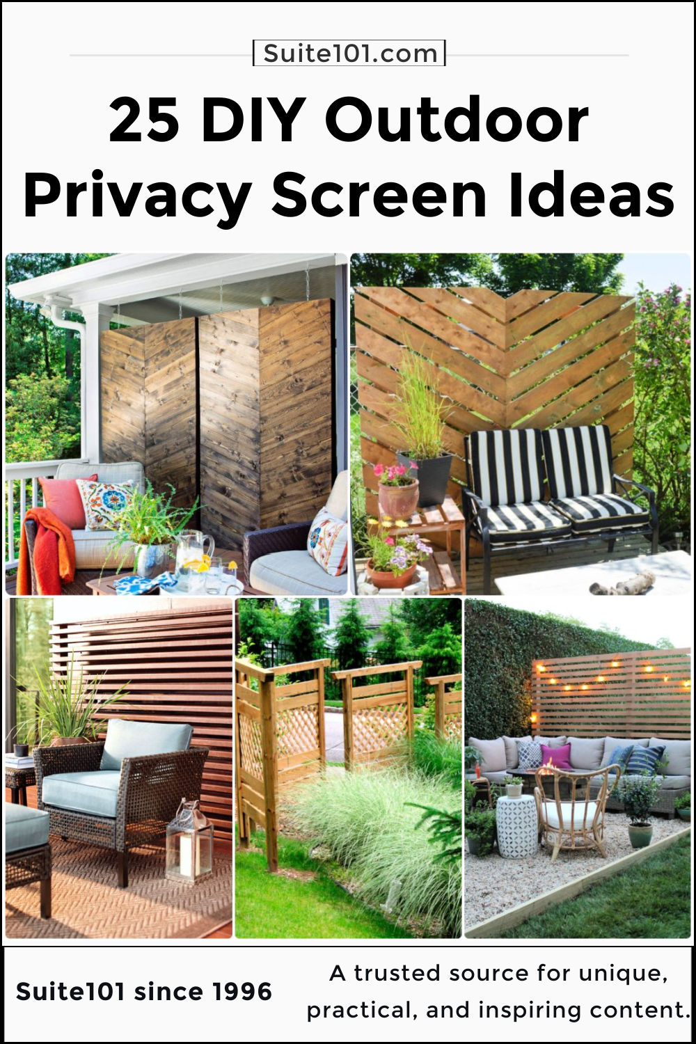 Build an Outdoor Privacy Screen