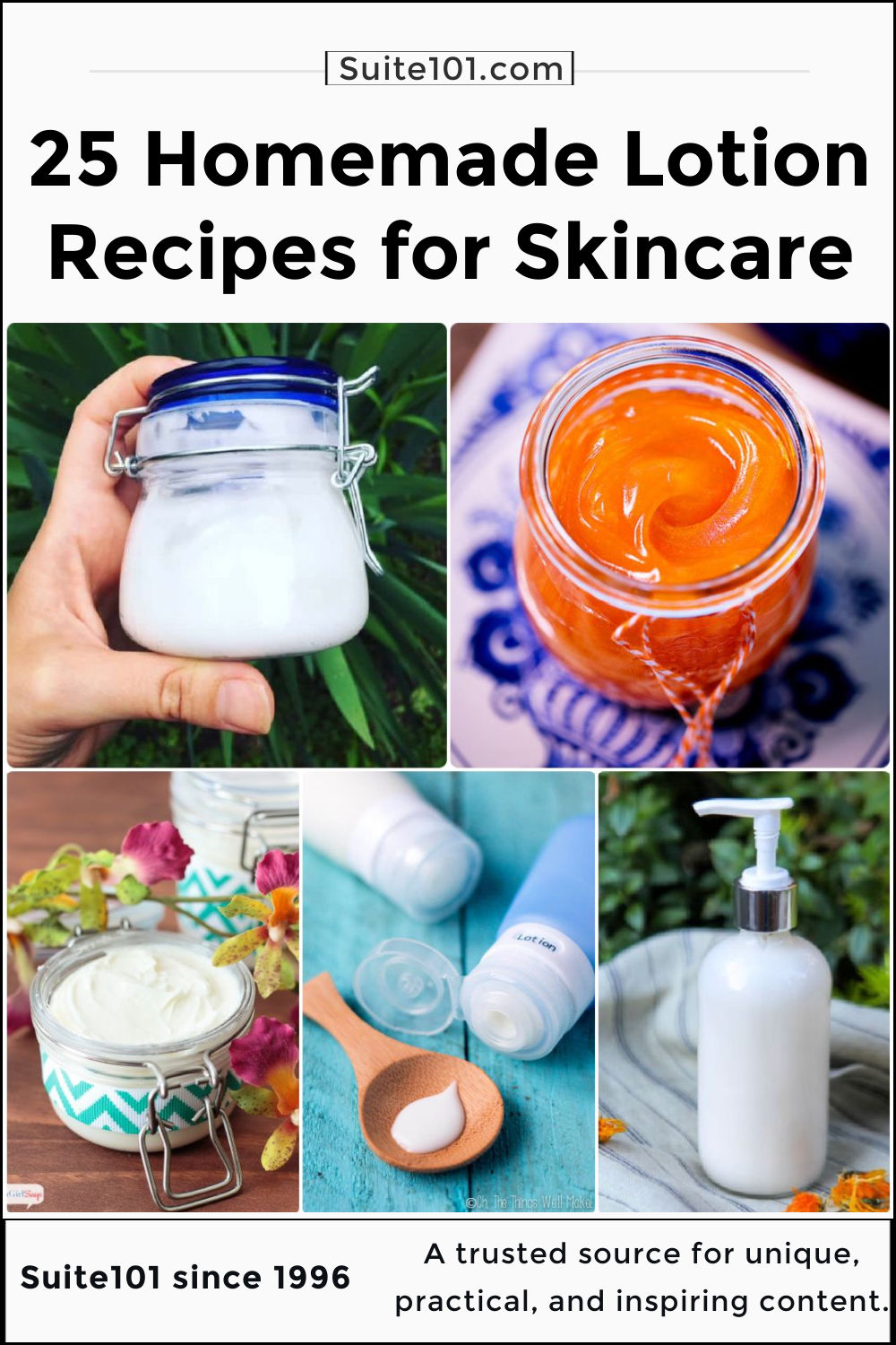 25 Homemade Lotion Recipes How To Make Lotion Suite 101