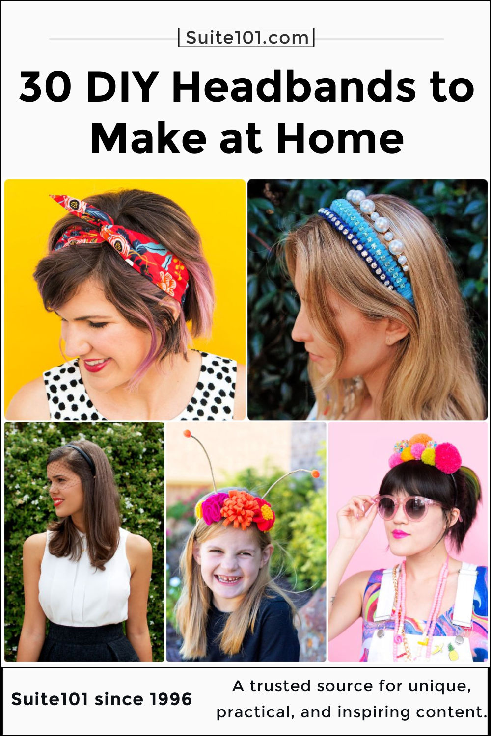 30 DIY Headband Ideas to Make Your Own Style