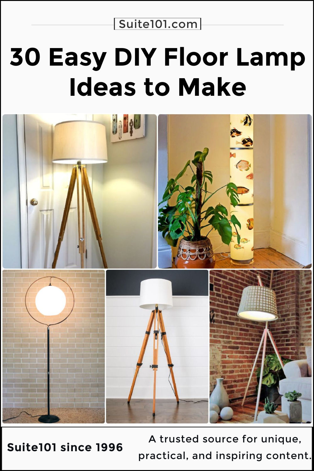 30 Creative DIY Floor Lamp Ideas Suite 101   30 Easy Diy Floor Lamp Ideas To Make 