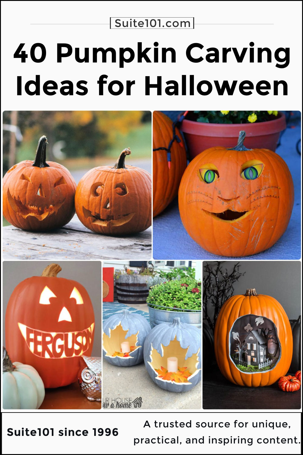 40 Easy Pumpkin Carving Ideas for This Halloween 2023