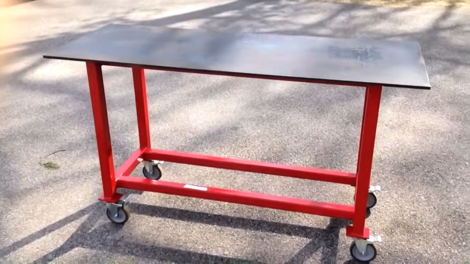 20 Homemade DIY Welding Table Plans and Ideas Suite 101
