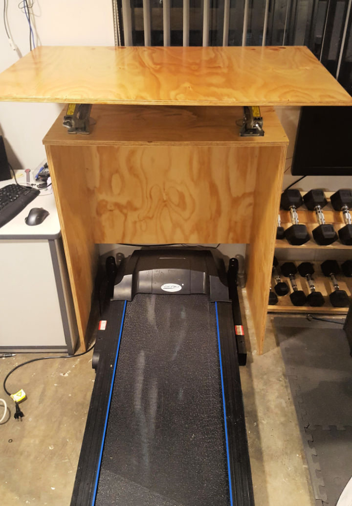20 Homemade DIY Treadmill Desk Ideas Suite 101