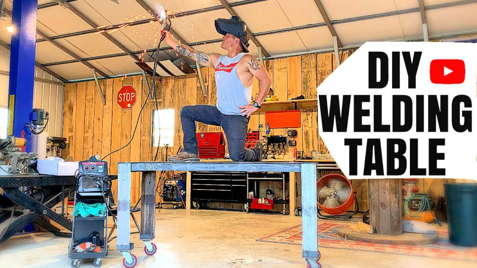 20 Homemade DIY Welding Table Plans and Ideas Suite 101