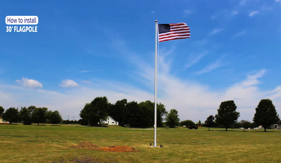 20 Homemade DIY Flagpole Plans and Ideas Suite 101