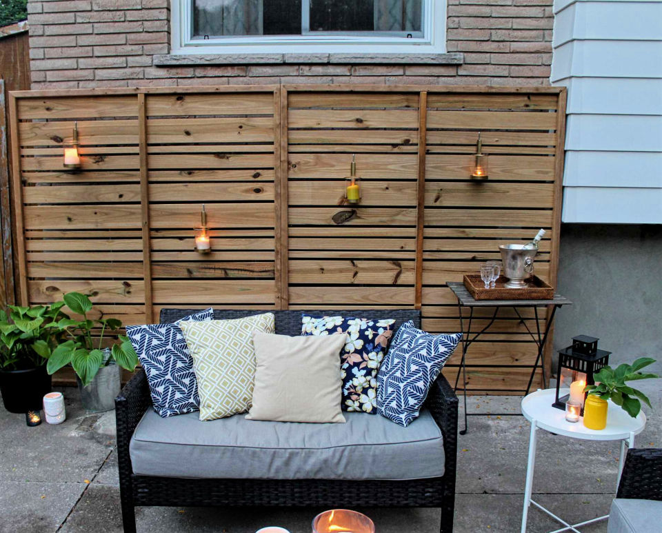 25 Cheap DIY Outdoor Privacy Screen Ideas - Suite 101