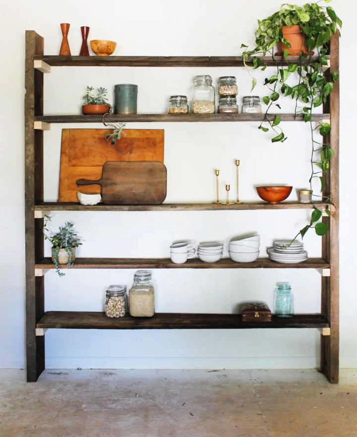 40 Free DIY Bookshelf Plans and Ideas You Can Build