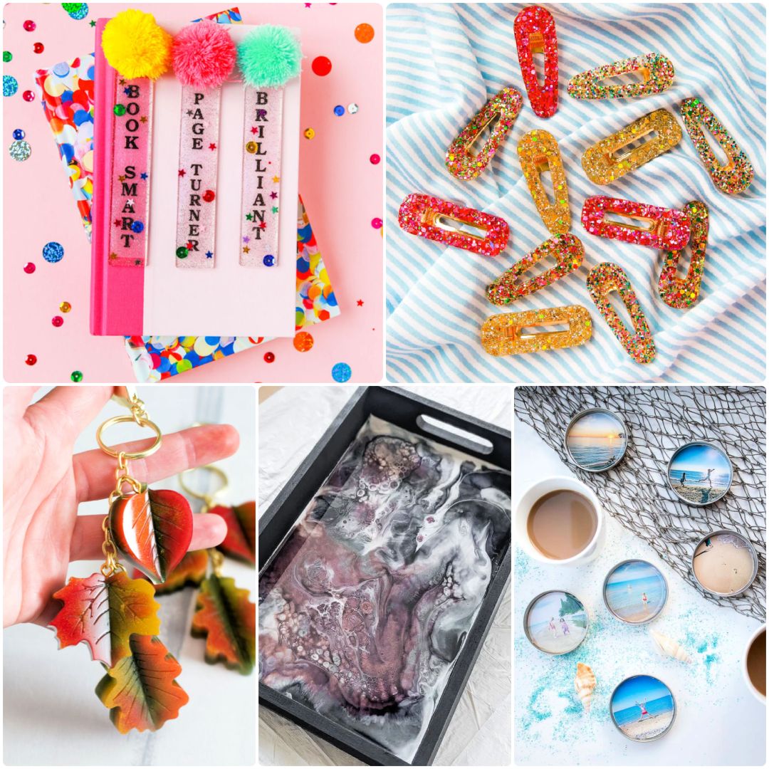 DIY Resin Tray for Hair Accessories with Envirotex Lite - Resin Crafts Blog
