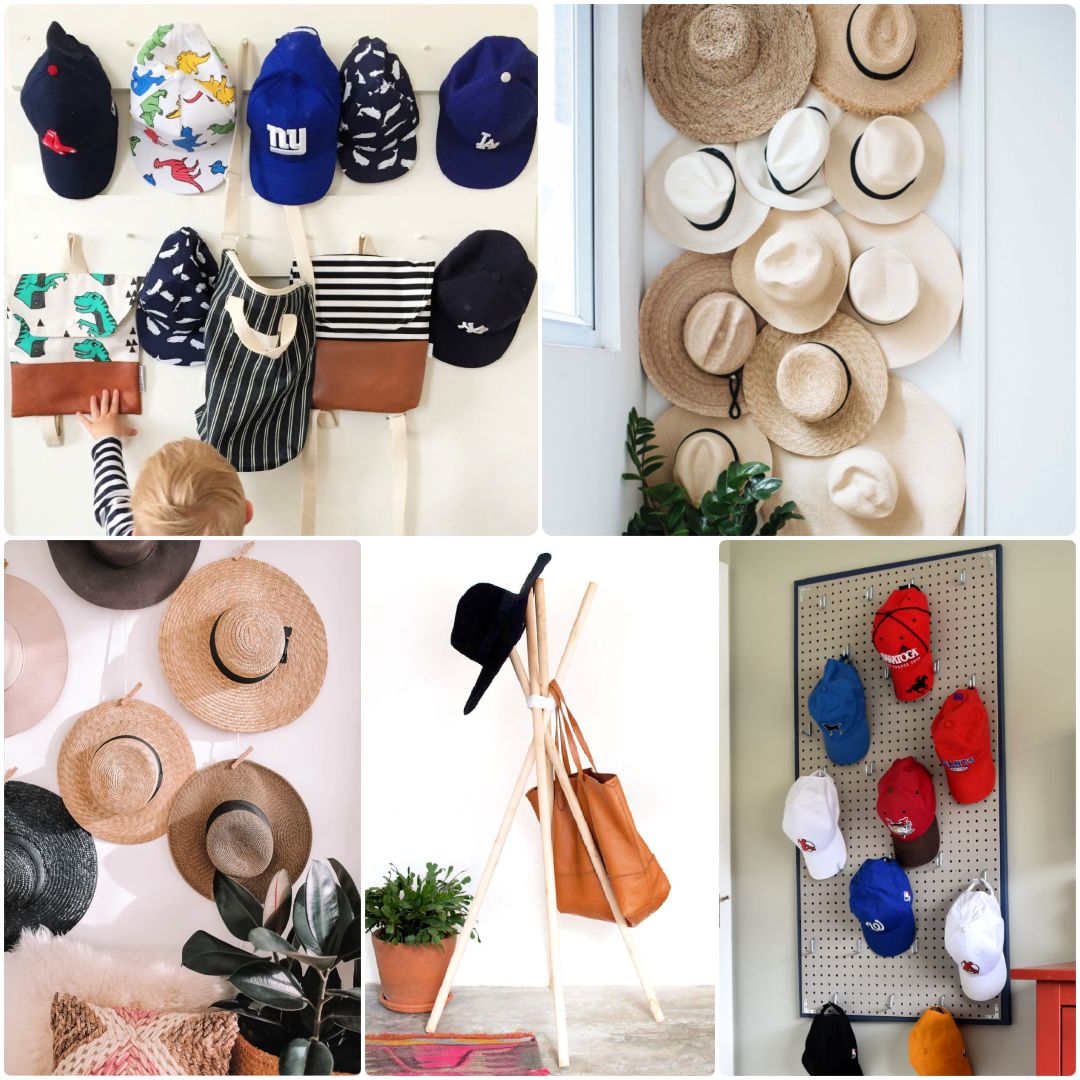 25 DIY Hat Rack Ideas - Clever Hat Organizer Ideas