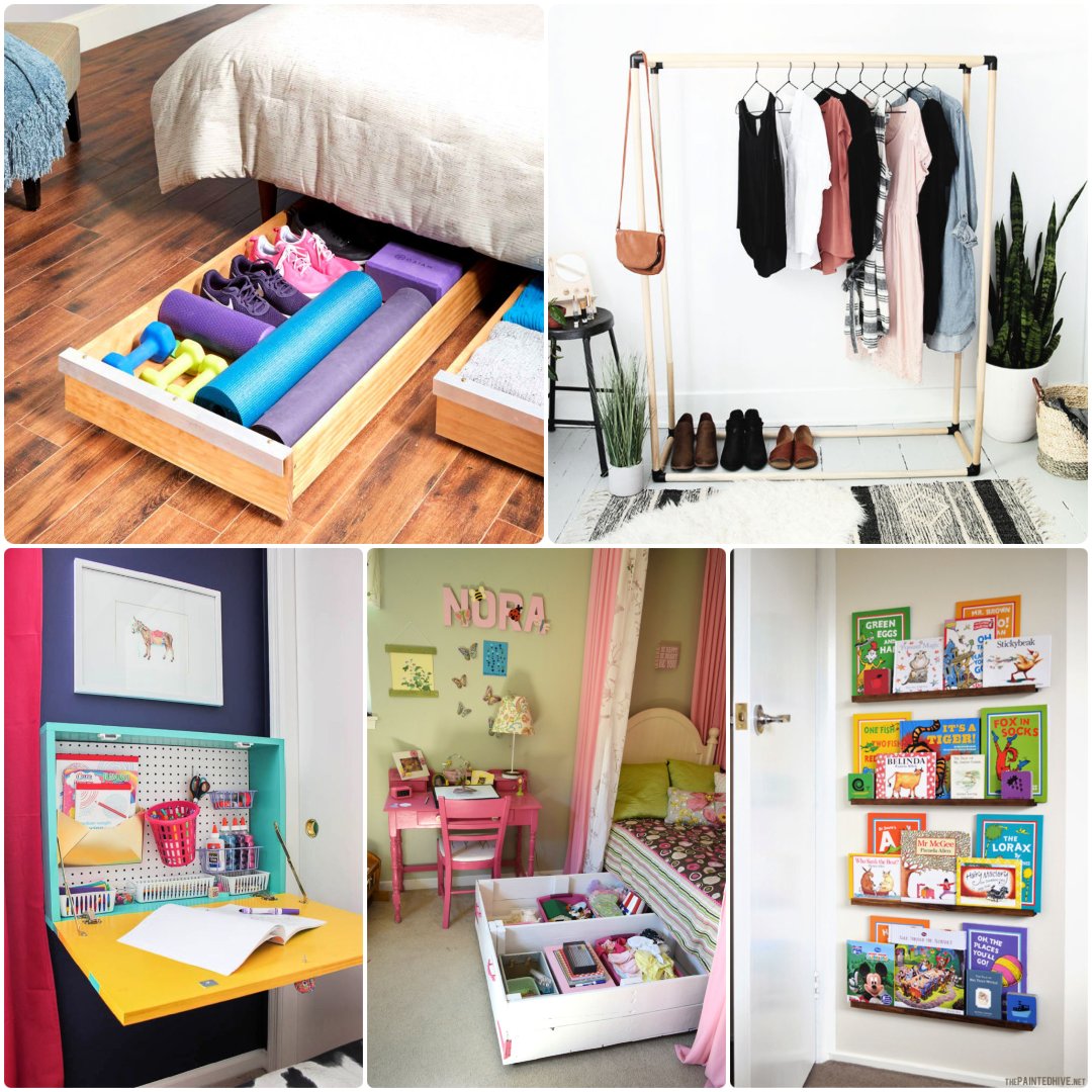 50 Clever Kids Bedroom Storage Ideas You Won't Want To Miss