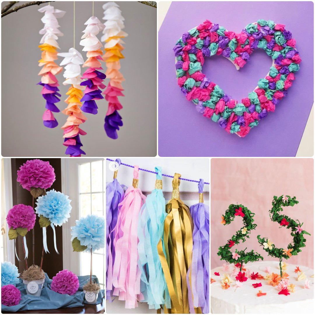 50+ Tissue Paper Crafts for Creative Minds of Any Age - Mod Podge Rocks