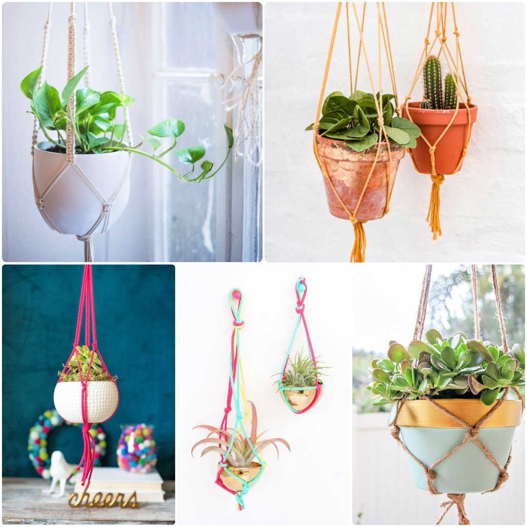 32 Free DIY Plant Hangers You Can Make
