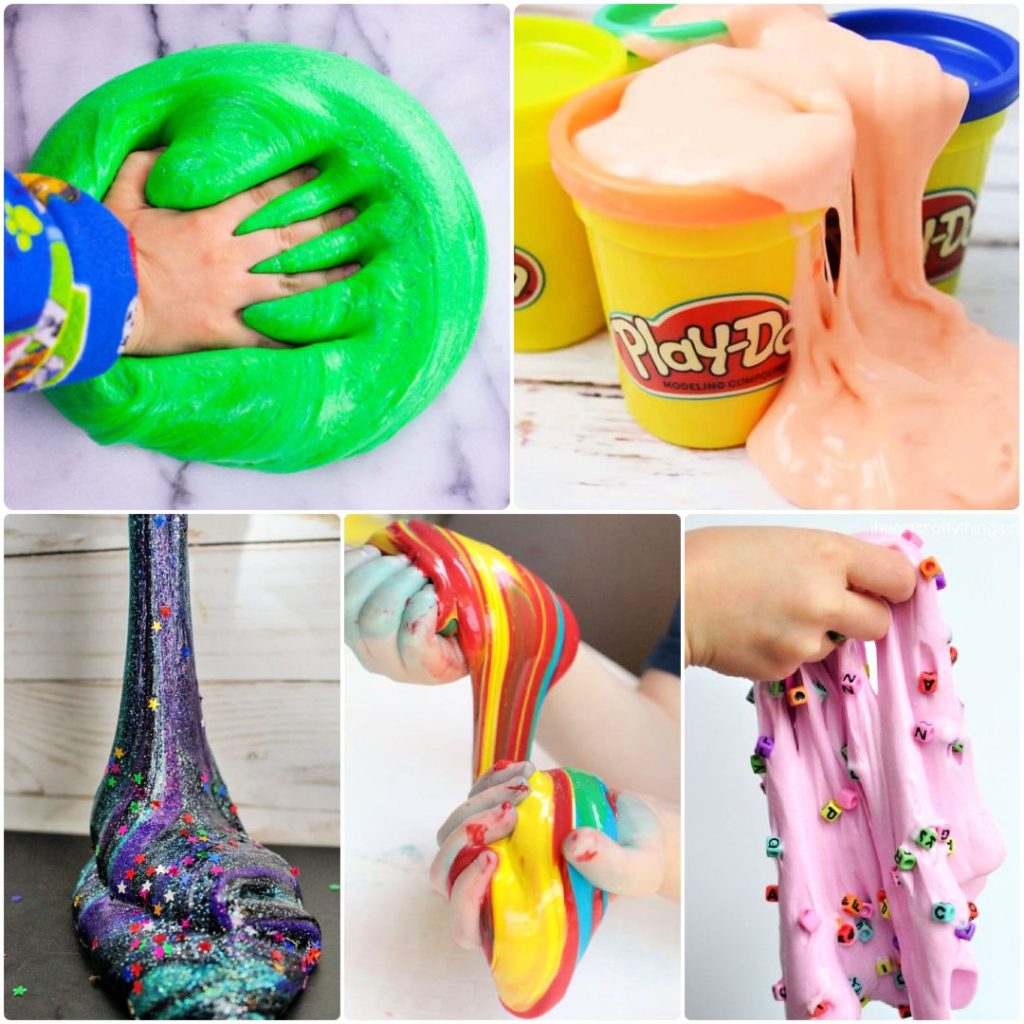 Easy Elmer's Glue Slime- An Easy Four Ingredient Recipe - The Kitchen Table  Classroom