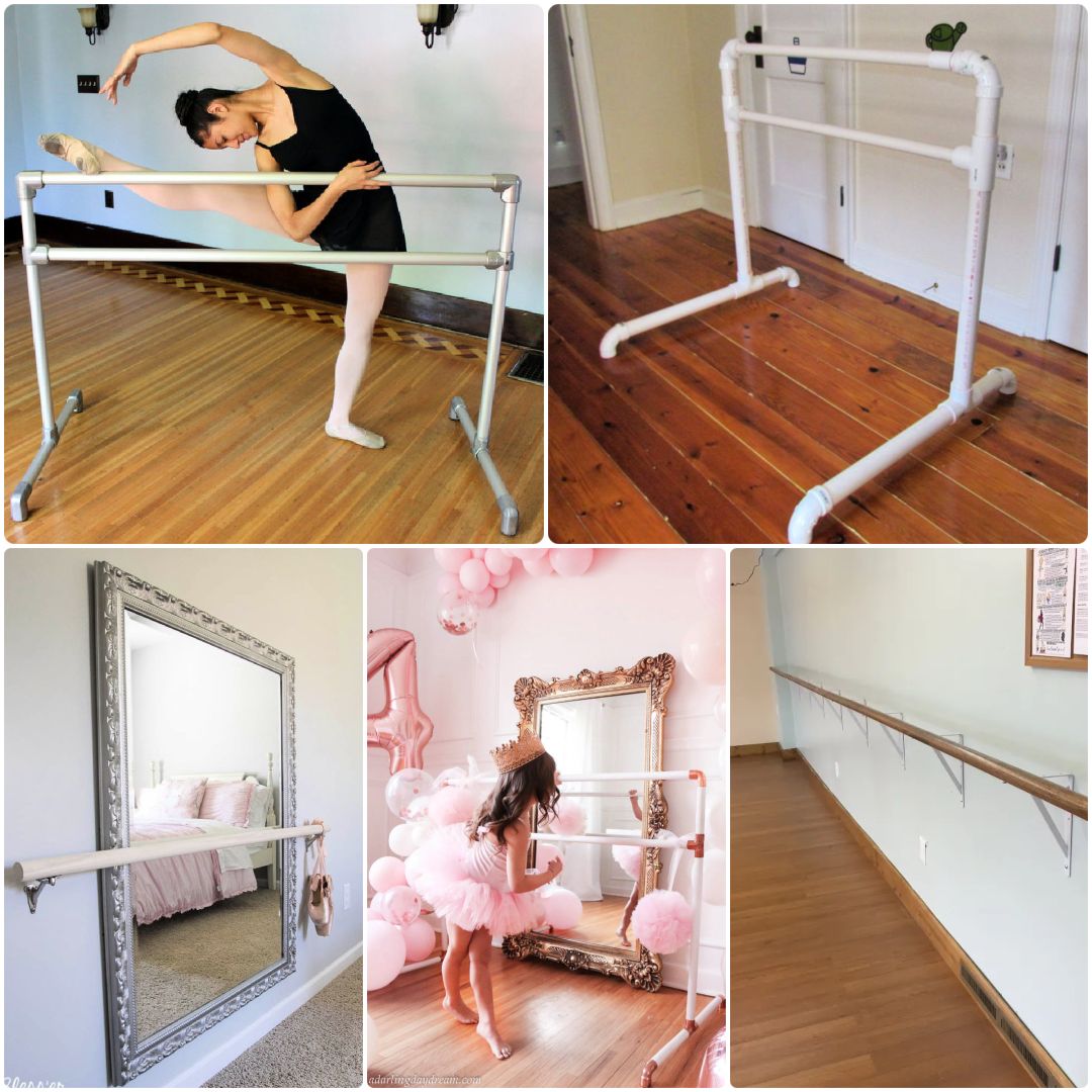 PVC Ballet Barre Plan - DIY PVC Project Plan