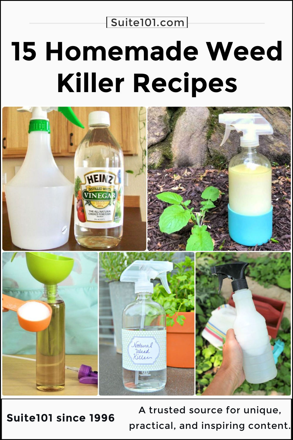 15 Homemade Weed Killer Recipes You Can Diy - Suite 101