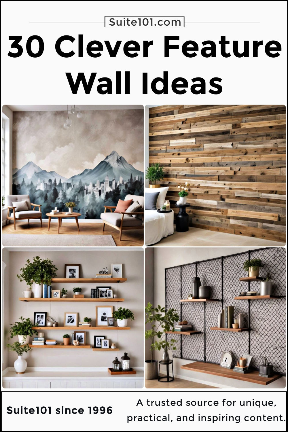 30 Feature Wall Ideas to Make a Bold Statement in Any Room