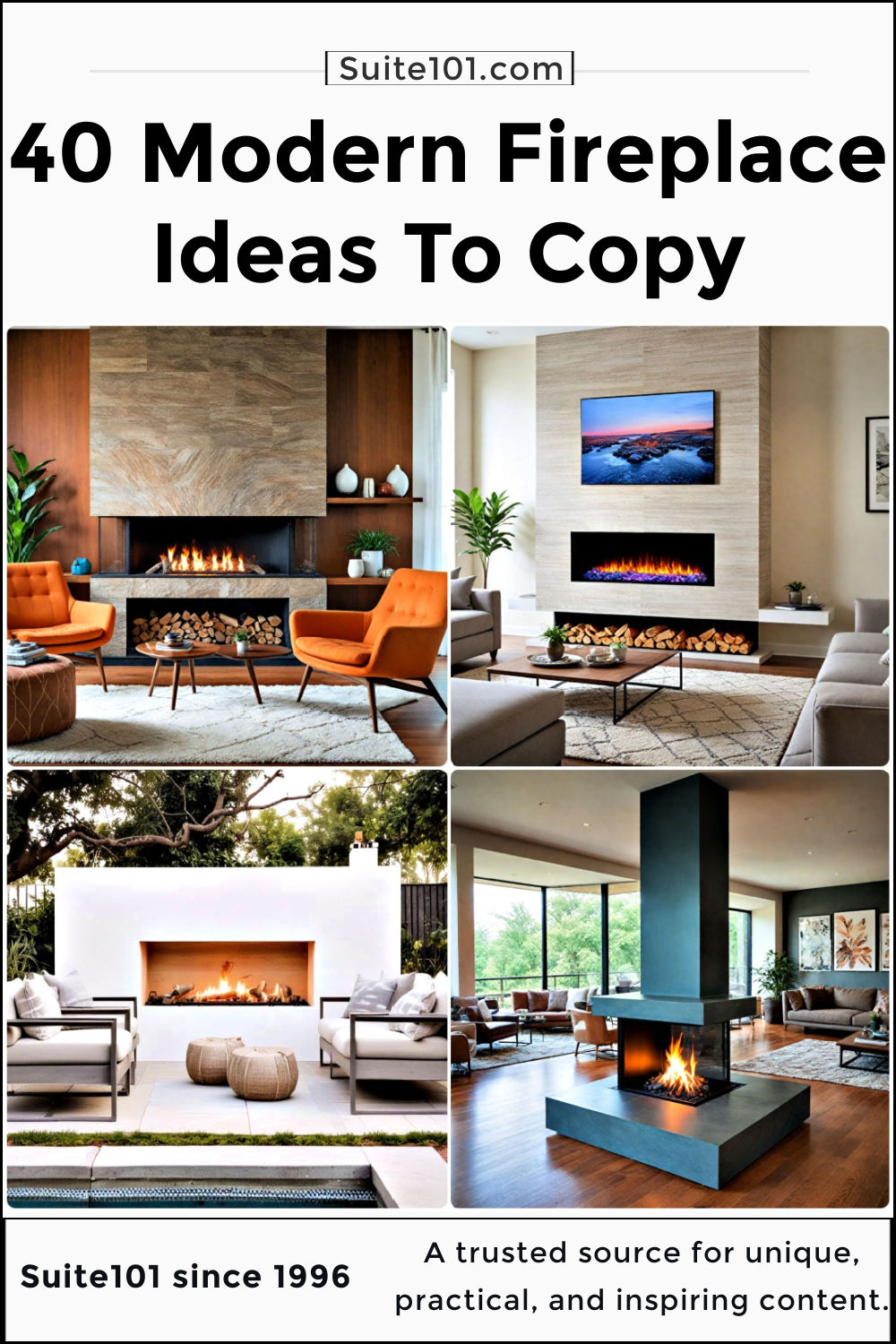 40 Modern Fireplace Ideas To Elevate Your Home Decor