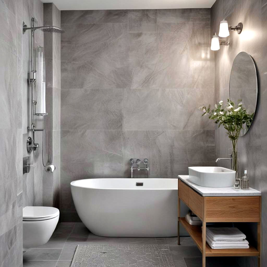 25 Grey Bathroom Ideas and Designs for Modern Look