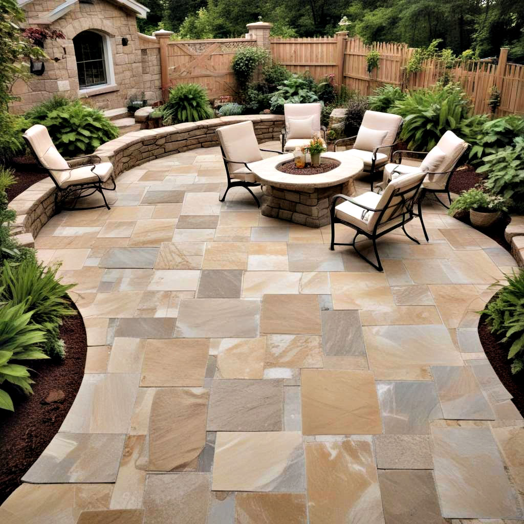 30 Stone Patio Ideas to Create a Dream Backyard - Suite 101