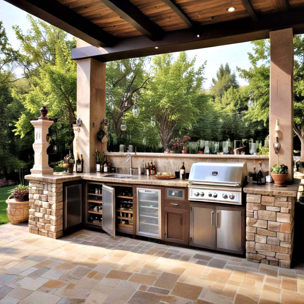 25 Covered Outdoor Kitchen Ideas for Your Backyard - Suite 101