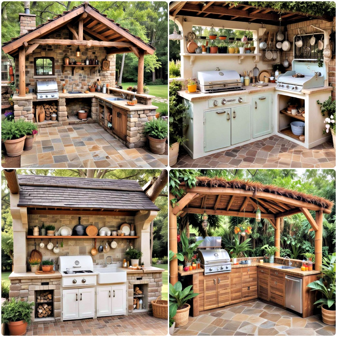 25 Covered Outdoor Kitchen Ideas for Your Backyard Suite 101